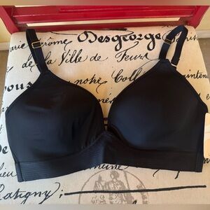 Lively Super Soft Black Bra with Gold Hardware NWT Size 38C